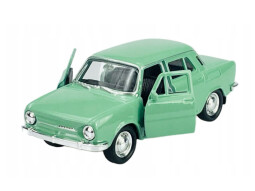 Welly Škoda 100 1:34 červená světle zelená